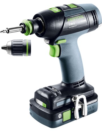Akku-BohrSchrauber T 18+3 HPC 4,0 I-Plus T 18+3 HPC 4,0 I-Plus - Festool
