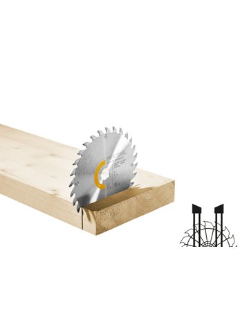 Kreissägeblatt HW 210X2,4X30 W36 - Festool