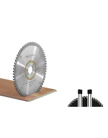 Spez.-Sägeblatt Laminat 260 X 2,5 X 30 TF 64/Durchm.260/ 2,5 mm - Festool