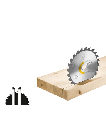 Kreissägeblatt HW 254x2,4x30 PW24 WOOD RIP CUT - Festool