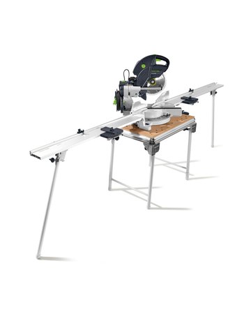 Kapp-Zugsäge KS 120 REB-Set-MFT KAPEX - Festool