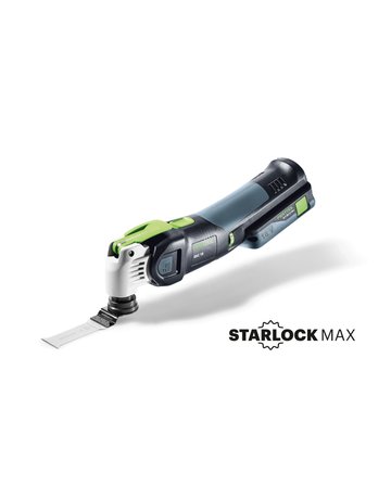 Akku-Oszillierer OSC 18 HPC 4,0 EI-Plus im Systainer SYS3 M 187 - Festool