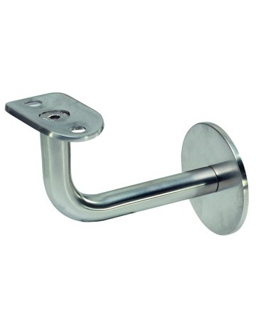 KWS 4571 Handlaufstütze St. silbern für 75 mm WandabSt.