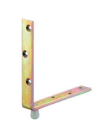 Schiebetor-Führungsrolle,349 auf Winkel,für U-Schiene 340,Stahl,zn - HELM