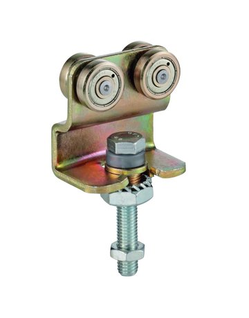 OT-Doppelrollenwagen,doppelpaarig,Stahl 386 galvanisch verzinkt - HELM