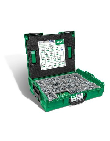 Montagekoffer L-BOXX T-STAR PLUS Kunststoff,Schraubenset 16 Abmessungen - SPAX