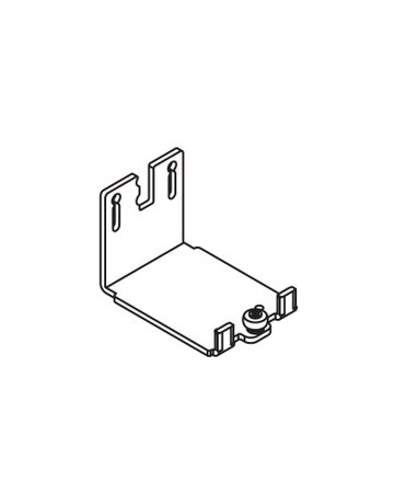Führungswinkel Combino, Aussentüre Stahl, verzinkt - Hawa