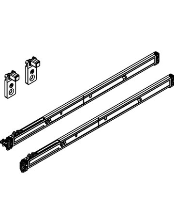 Dämpfeinzug Combino 65 H IS/MS 50-65 kg, 2 Stück - Hawa