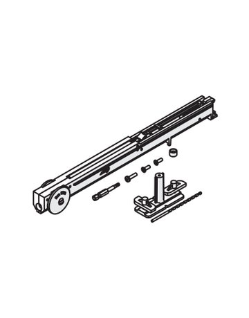 Dämpfeinzug SoftMove 120 zu Junior 120 - Hawa