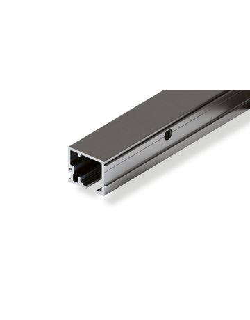 Laufschiene Junior 80/100, Wandmontage Aluminium, eloxiert, gelocht, L= 2000 mm - Hawa