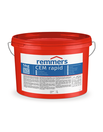 CEM Rapid Schnellzement grau 5 kg - Remmers
