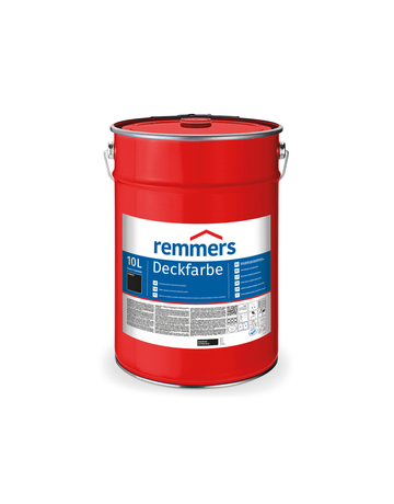 Deckfarbe schwarz 10 l - Remmers