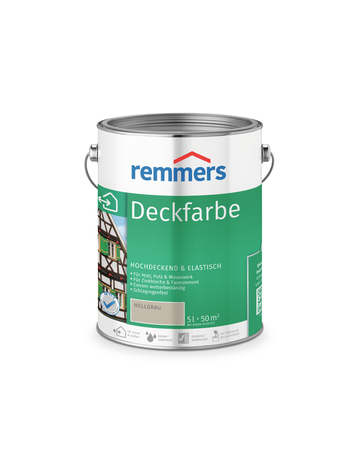 Deckfarbe hellgrau 5 l - Remmers