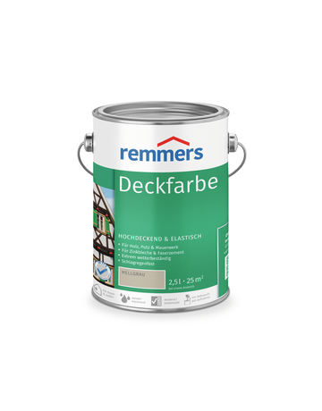 Deckfarbe hellgrau 2.5 l - Remmers