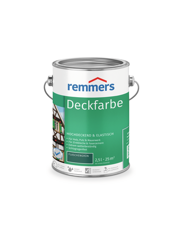 Deckfarbe flaschengrün 2.5 l - Remmers