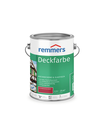 Deckfarbe schwedischrot 2,5 l - Remmers
