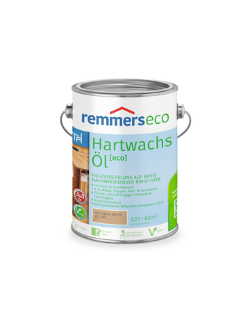 Hartwachs-Öl [eco] intensiv-weiß (RC-995) 2.50 l - Remmers