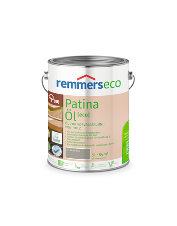 Patina-Öl [eco] silbergrau 5 l - Remmers