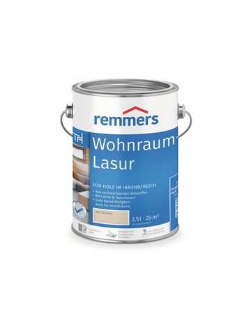 Wohnraum-Lasur antikgrau 2.5 l - Remmers