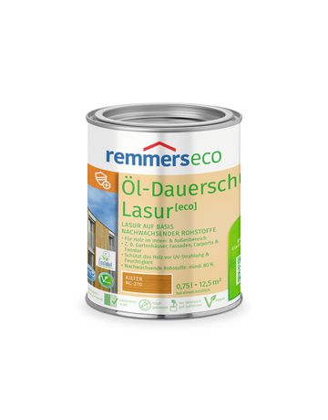 Öl-Dauerschutz-Lasur [eco] kiefer (RC-270) 0.75 l - Remmers
