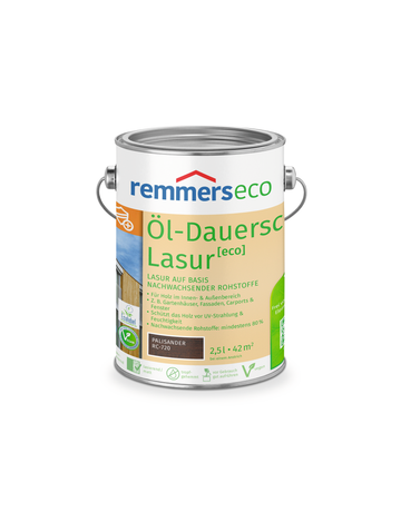 Öl-Dauerschutz-Lasur [eco] palisander (RC-720) 2.5 l - Remmers