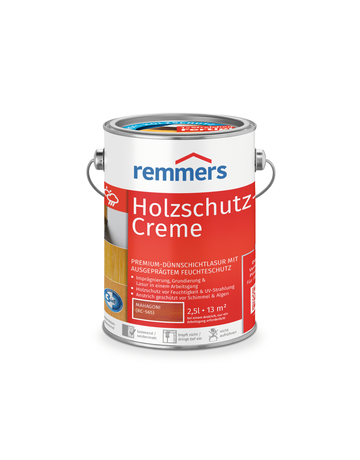 Holzschutz-Creme 3in1 mahagoni (RC-565) 2.5 l - Remmers