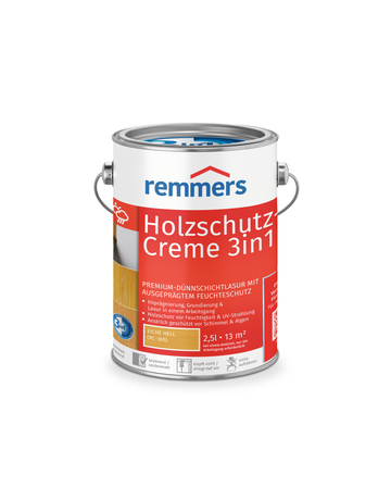 Holzschutz-Creme 3in1 eiche hell (RC-365) 2.5 l - Remmers