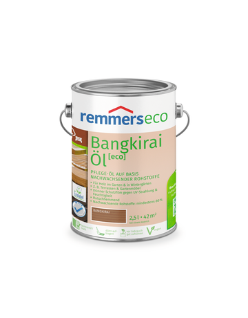 Gartenholz-Öle [eco] Bangkirai-Öl [eco] 2.50 l - Remmers