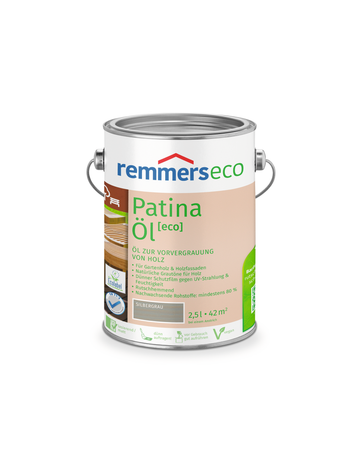 Patina-Öl [eco] silbergrau 2.50 l - Remmers