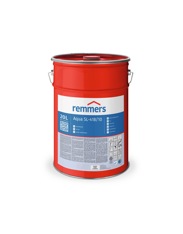 Aqua SL-418-Schichtlack farblos stumpfmatt 20 l - Remmers