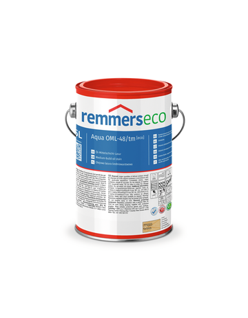 Aqua OML-48/tm-Öl-Mittelschicht-Lasur [eco] farblos 2.50 l - Remmers