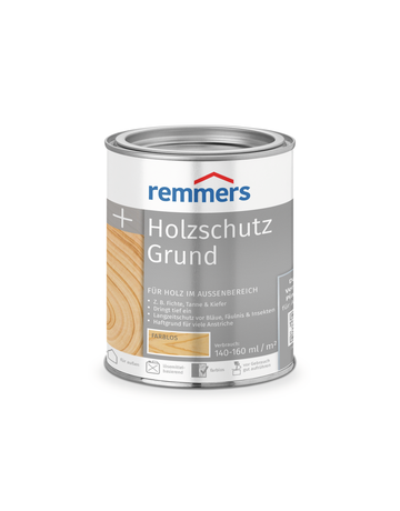 Holzschutz-Grund farblos 0.75 l - Remmers