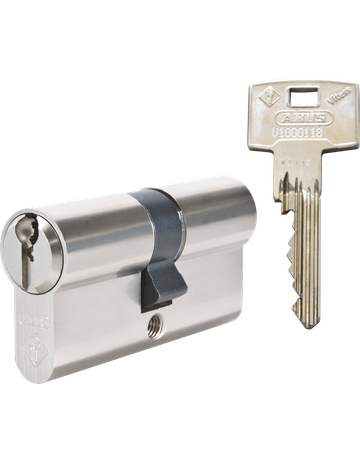 Profil-Doppelzylinder Vitess 1000 Not- und Gefahrenfunktion BL=30/80 mm, 3 Schl. codiert Schließung mmv - ABUS