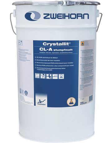 Crystallit Aufhelllack CL A 25 l stumpfmatt - Zweihorn