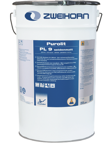 2K-PUR Klarlack Purolit 25 l matt PL 0 - Zweihorn