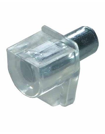 Bodenträger 5 mm transparent, umspritzer Stahlstift - Topform