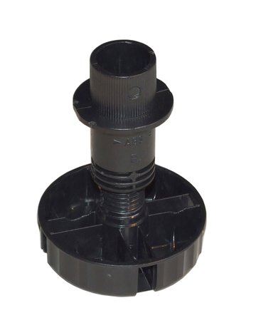 Sockelfuß schwarz Sockelhöhe 150 mm, -5/+20mm - Topform