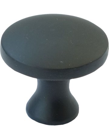 Möbelknopf Chalki schwarz matt Ø 28 mm, H 25mm - Topform