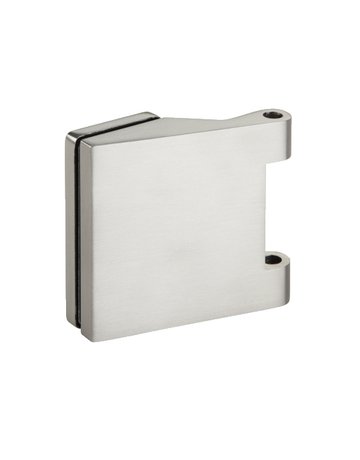 Glastürband Dokos/ Kea eckig 3-teilig Aluminium Edelstahlfarben - Topform