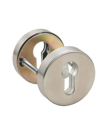 Schutzrosette Paros PZ rund, Höhe 11 mm, Edelstahl mit - Topform