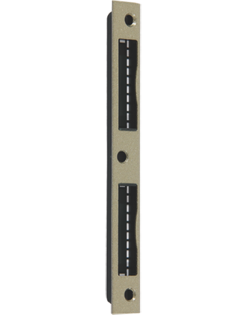 ZT Winkelschliessblech rund silber LS/RS 20x8x170 mit Kunststoff S03 - BMH