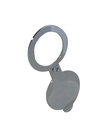 Schließer einfach für Türspion 14 mm Messing verchromt - BMB