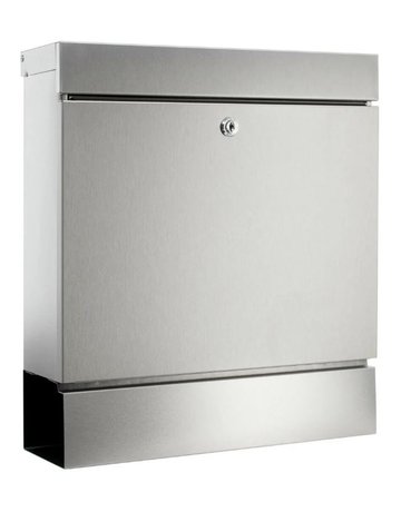 Edelstahl-Briefkastenset Seattle 3848 Ni - BURG WÄCHTER