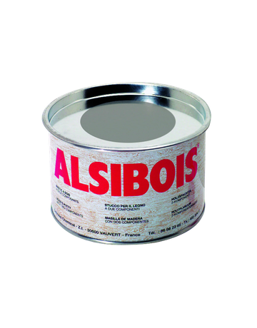 Spachtelmasse 0,4 l Wenge ohne Härter - Alsibois