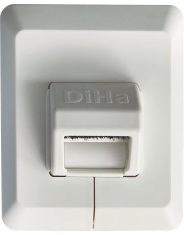 Sanierungs-Gurtführung Wandmontage mit Gurtausbau (3-Teile) - DiHa