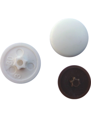 Abdeckkappe zu Spax braun D 12 mm für I-Stern ( I 20/TX 20)