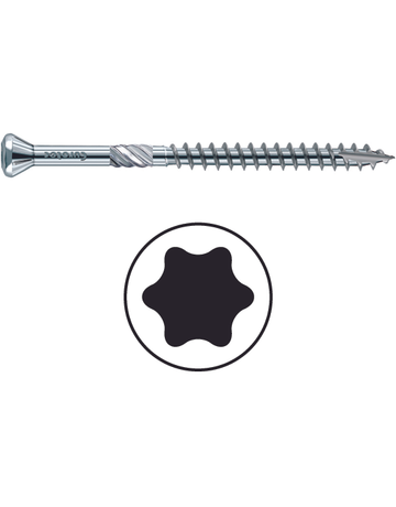 Hapatec Edelstahl gehärtet TX 20 4,5 x 60 mm - Eurotec