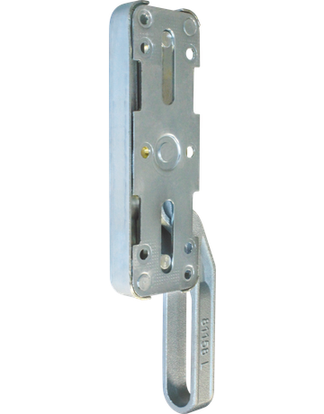 Falttor-Treibriegel o. Zubehör verzinkt 25 x 10 mm ohne Stangen 991 links - Fuhr