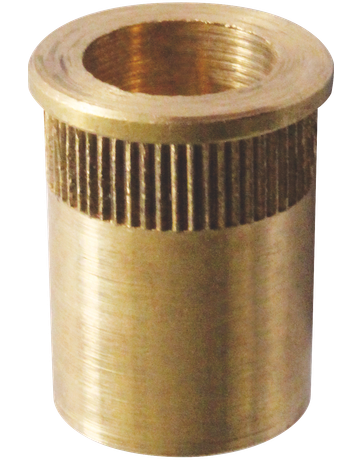 Messingbuchse Form A ohne Boden Nr. ZAA - Fuhr