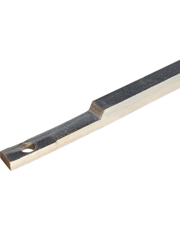 FUHR Treibriegelstange, beidseitig ausgeklingt, 12x12x2.500mm, Stahl, verzinkt